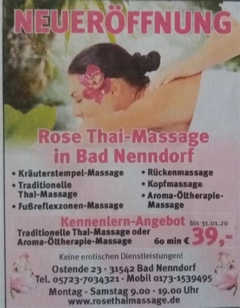 Sexuelle Massage Bad Nenndorf